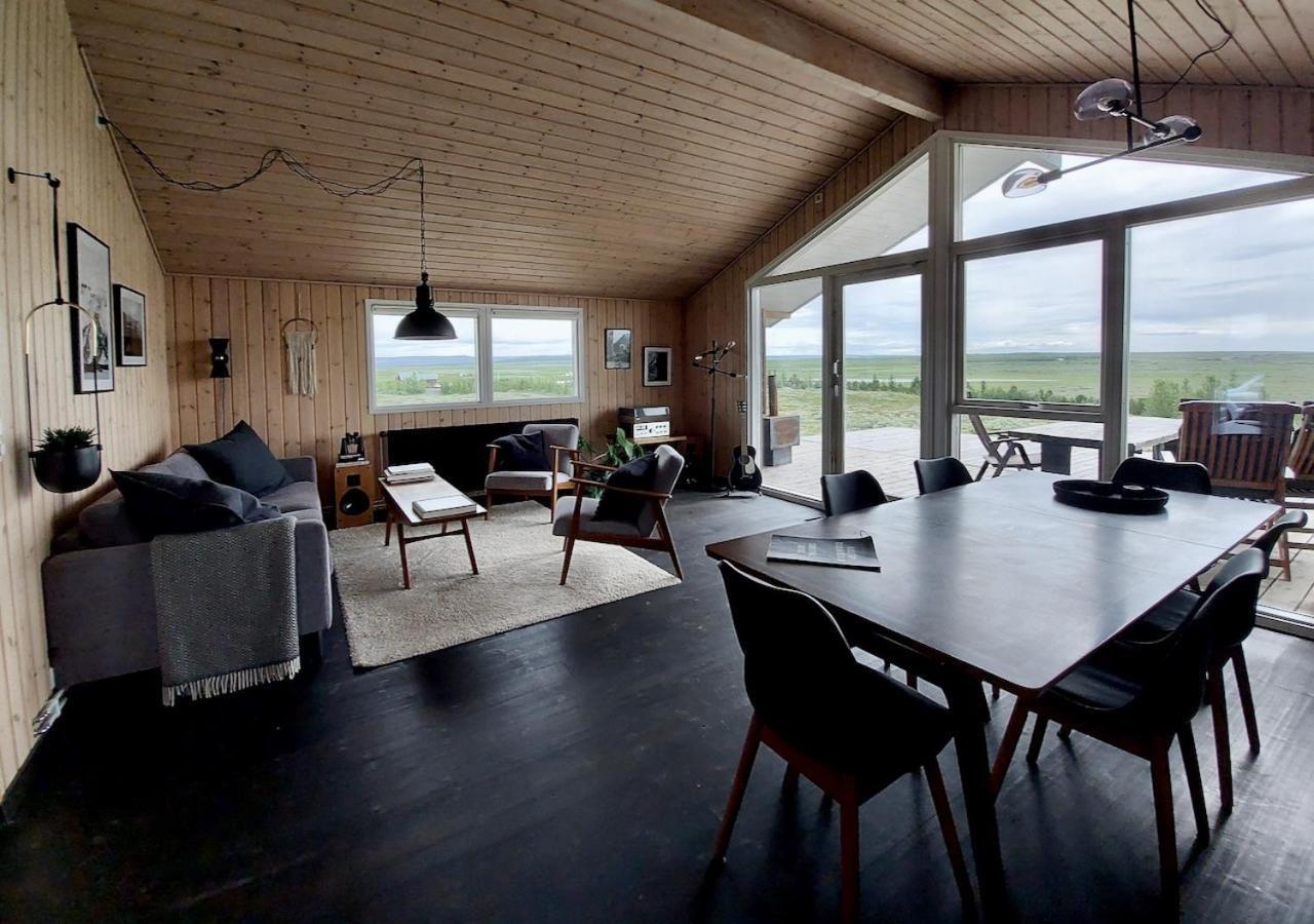 Hilltop Cabin Hekla - Golden Circle - Geysir - Mountain View Reykholt  Buitenkant foto