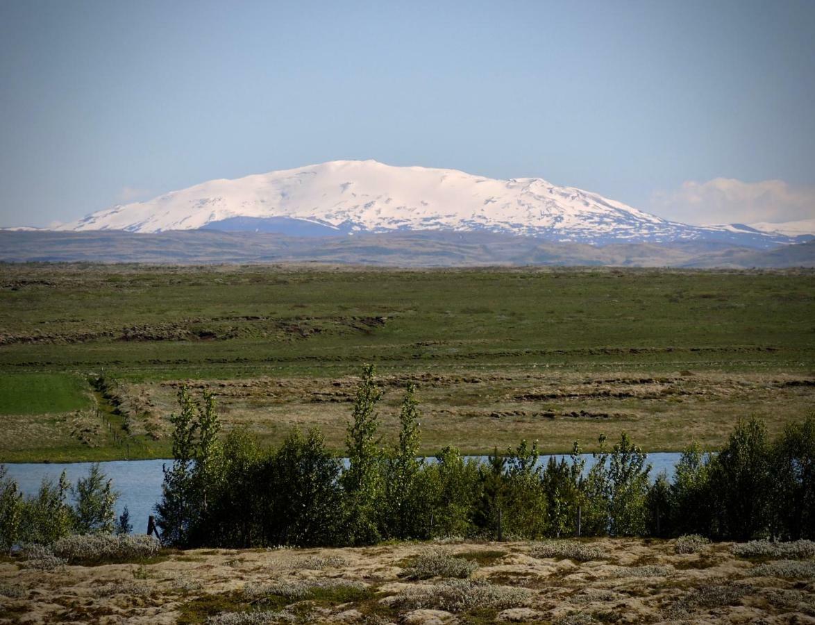 Hilltop Cabin Hekla - Golden Circle - Geysir - Mountain View Reykholt  Buitenkant foto